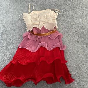 Meghan tiered ruffle dress nwot 2